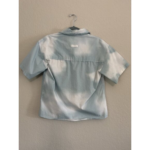 Bosie Le Petit Prince The Little Prince Button Down Shirt 3D Cloud Sz S - Picture 6 of 9